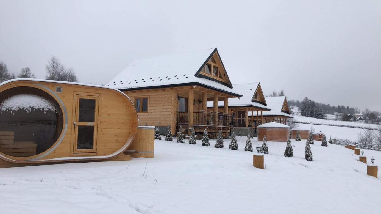 Domki Gorce Klikuszowa Sauna Jacuzzi المظهر الخارجي الصورة