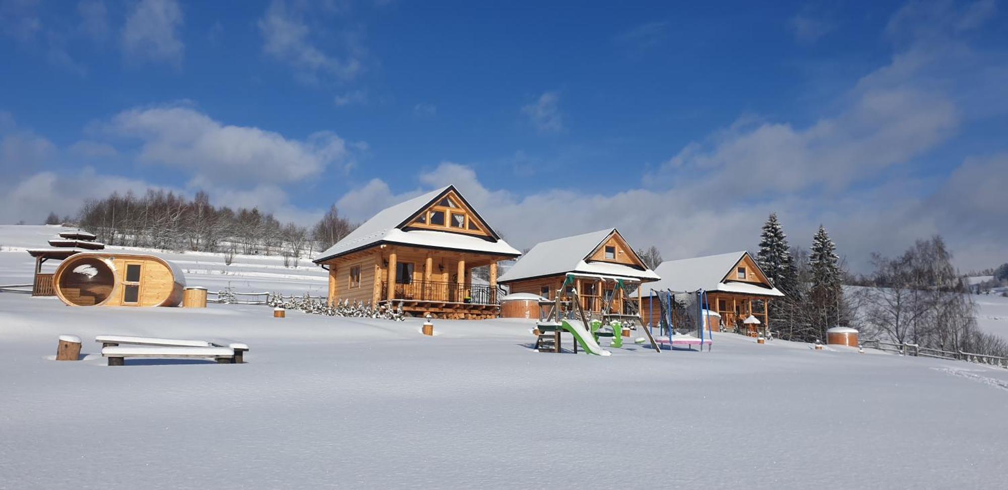 Domki Gorce Klikuszowa Sauna Jacuzzi المظهر الخارجي الصورة