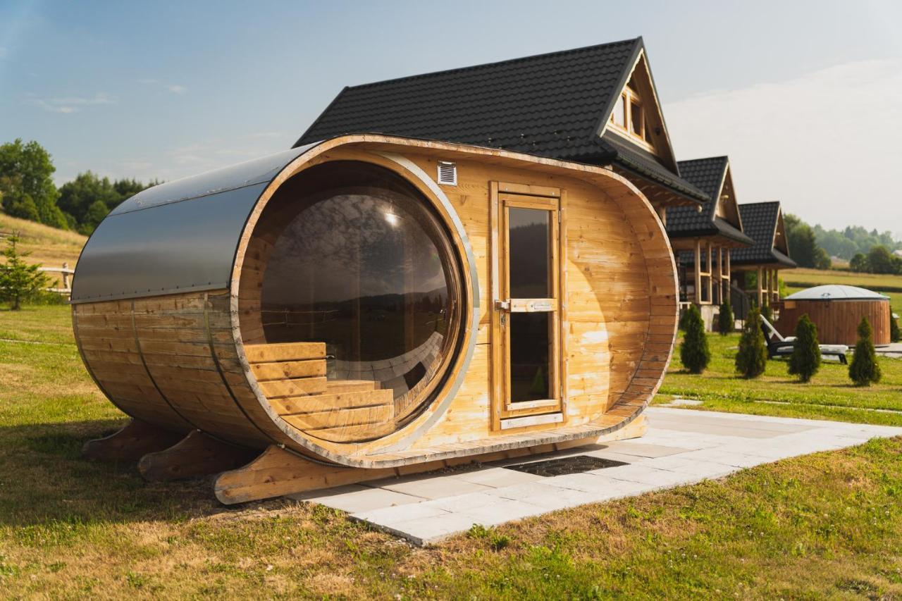 Domki Gorce Klikuszowa Sauna Jacuzzi المظهر الخارجي الصورة