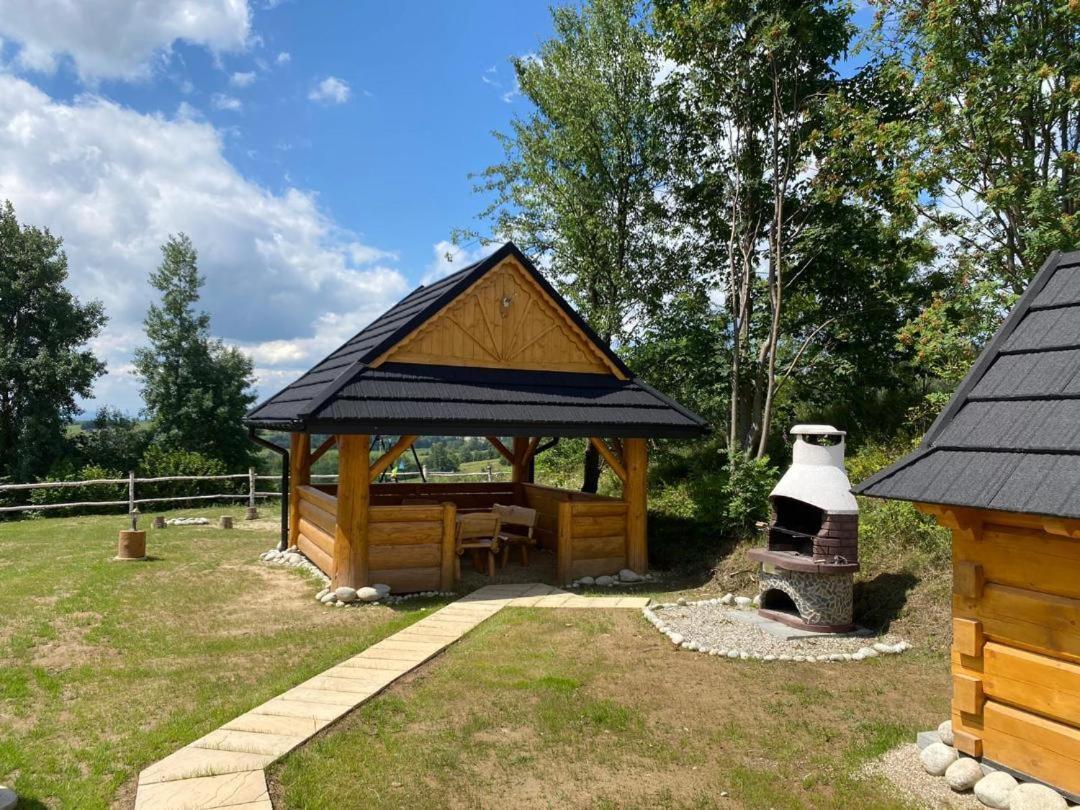 Domki Gorce Klikuszowa Sauna Jacuzzi المظهر الخارجي الصورة