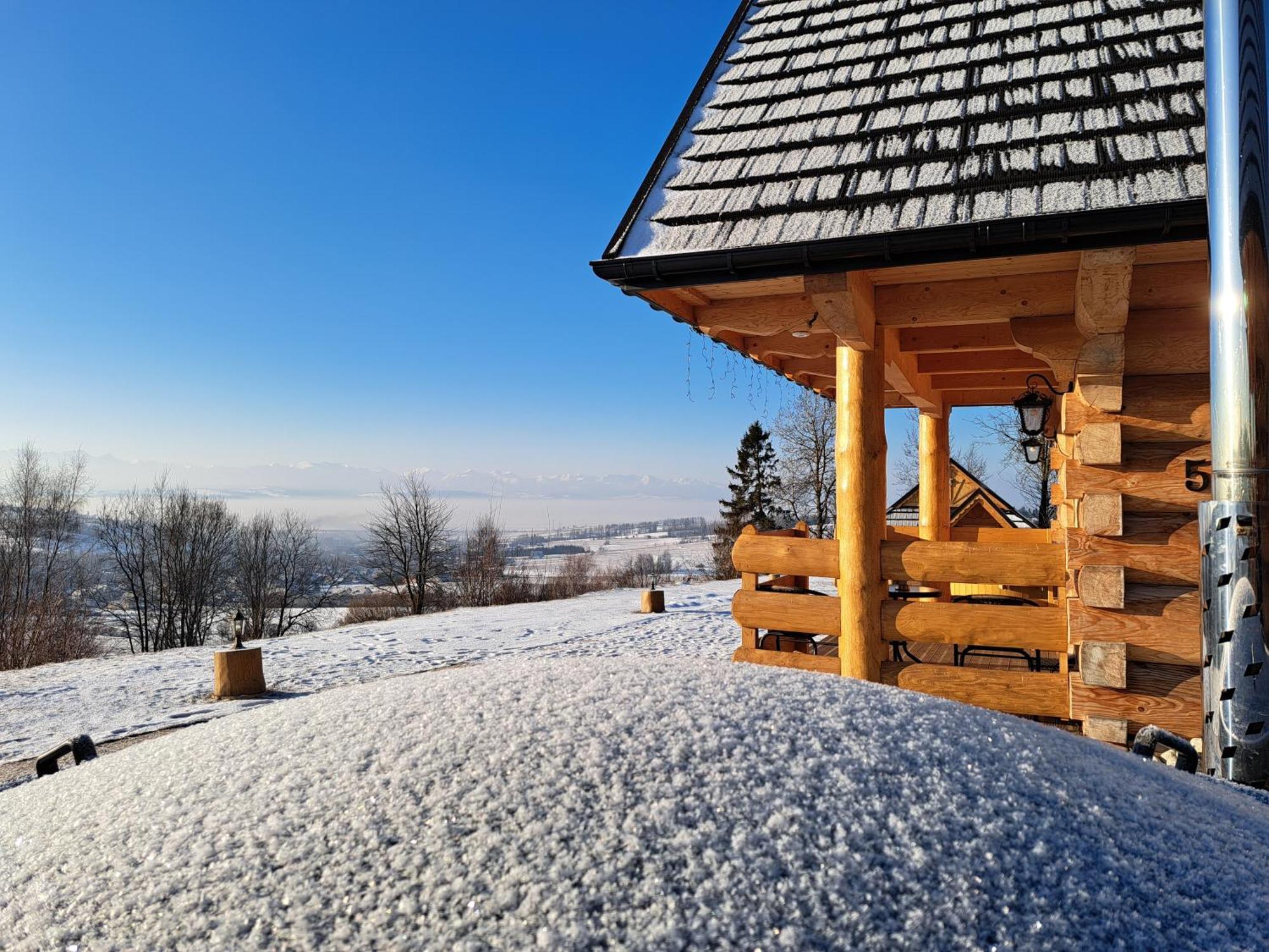 Domki Gorce Klikuszowa Sauna Jacuzzi المظهر الخارجي الصورة